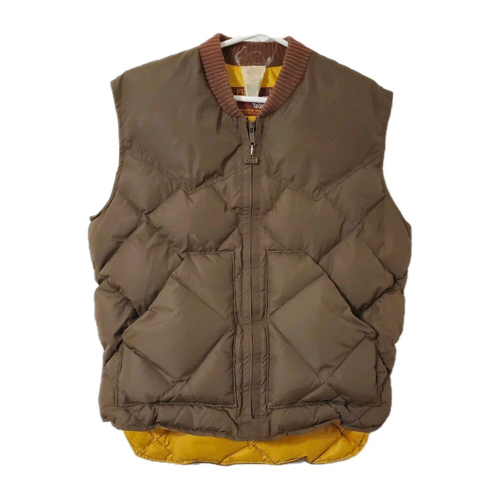 Walls Blizzard Pruf Down Insulated Vest Small Regular Chest 34-36 Full Zip